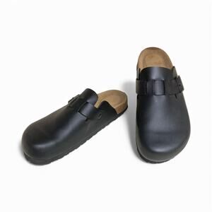 Cushionaire Hana Adjustable Strap Cork Clogs Women's Size 8.5 EUC